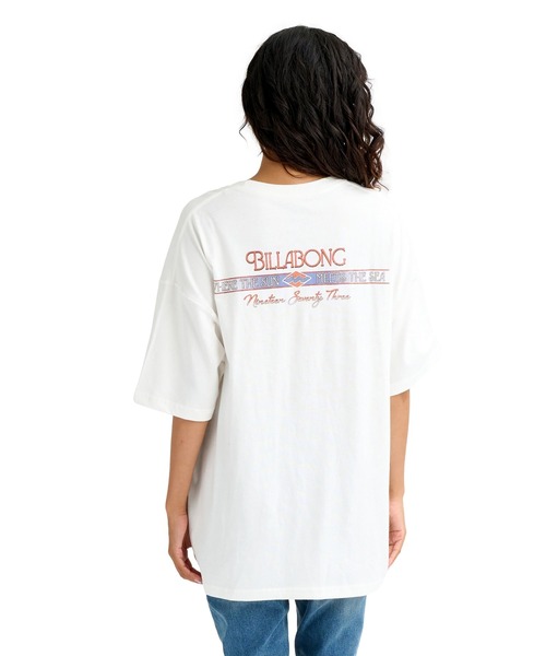 BILLABONG(ビラボン)の「BILLABONG ウィメンズ GRAPHIC PRINT LOOSE Tシャツ 【2026年春夏モデル】(Tシャツ/カットソー・レディース・ホワイト/ライトブルー/オフホワイト/アイボリー・MEDIUM)」の16枚目の写真