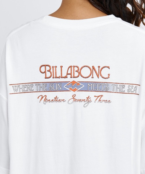 BILLABONG(ビラボン)の「BILLABONG ウィメンズ GRAPHIC PRINT LOOSE Tシャツ 【2026年春夏モデル】(Tシャツ/カットソー・レディース・ホワイト/ライトブルー/オフホワイト/アイボリー・MEDIUM)」の18枚目の写真