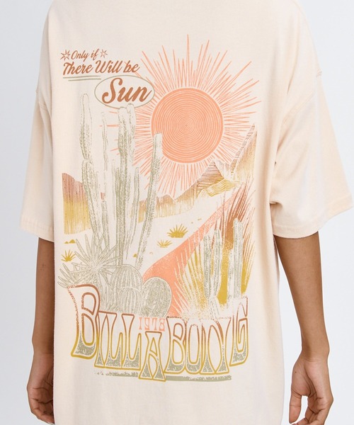 BILLABONG(ビラボン)の「BILLABONG ウィメンズ GRAPHIC PRINT LOOSE Tシャツ 【2026年春夏モデル】(Tシャツ/カットソー・レディース・ホワイト/ライトブルー/オフホワイト/アイボリー・MEDIUM)」の10枚目の写真