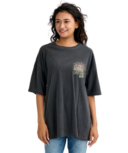 BILLABONG(ビラボン)の「BILLABONG ウィメンズ GRAPHIC PRINT LOOSE Tシャツ 【2026年春夏モデル】(Tシャツ/カットソー・レディース・ホワイト/ライトブルー/オフホワイト/アイボリー・MEDIUM)」の21枚目の写真