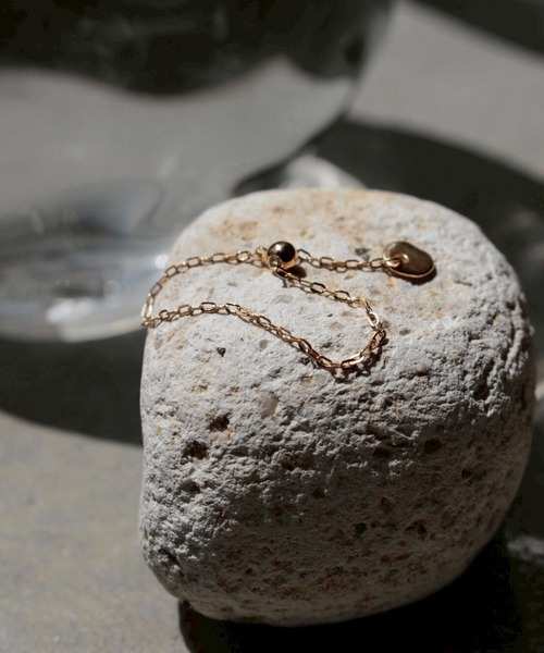 norme(ノーム)の「【SILVER925】ノーム タグ チェーン リング (ラウンド タイプ) / norme tag chain ring (Round type)(リング・レディース・ゴールド・FREE)」の3枚目の写真