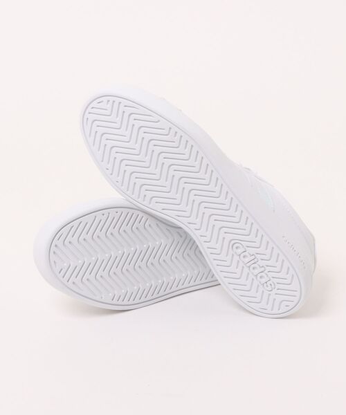 adidas(アディダス)の「【adidas】アディダス GRANDCOURT 3.0J(グランドコート 3.0J)(スニーカー・レディース・ホワイト×ピンク・23.0cm/23.5cm/24.0cm/24.5cm/25.0cm/25.5cm)」の3枚目の写真