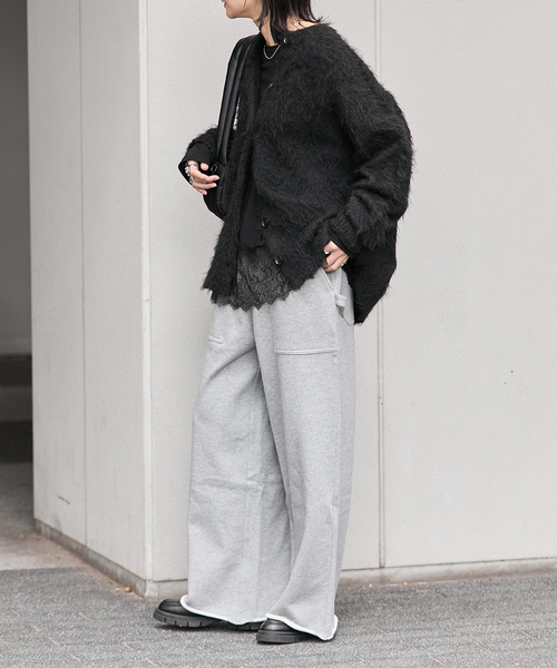 JOURNAL STANDARD（ジャーナルスタンダード）の「《追加4》レースヘム クルーネックシアーロングT（Tシャツ/カットソー・レディース・アイボリー・FREE）」の16枚目の写真