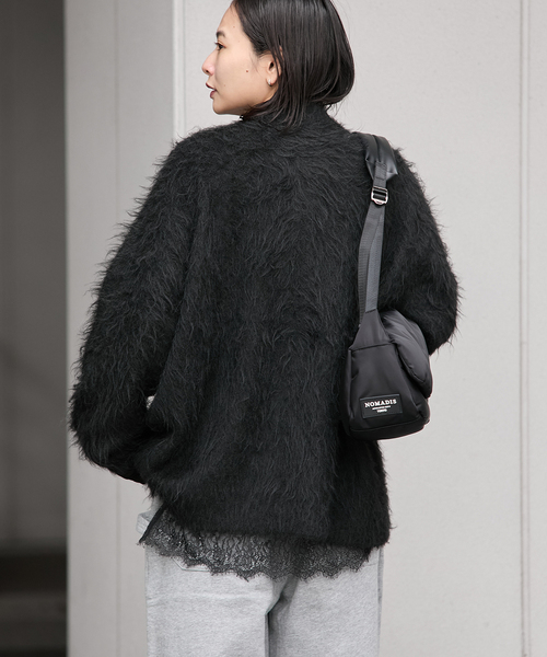 JOURNAL STANDARD（ジャーナルスタンダード）の「《追加4》レースヘム クルーネックシアーロングT（Tシャツ/カットソー・レディース・アイボリー・FREE）」の19枚目の写真