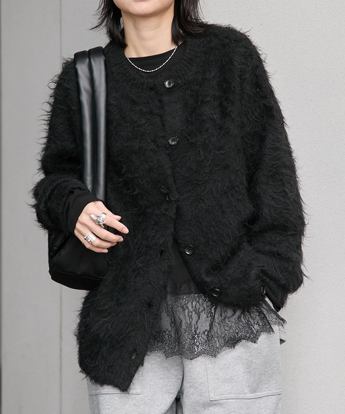 JOURNAL STANDARD（ジャーナルスタンダード）の「《追加4》レースヘム クルーネックシアーロングT（Tシャツ/カットソー・レディース・アイボリー・FREE）」の20枚目の写真