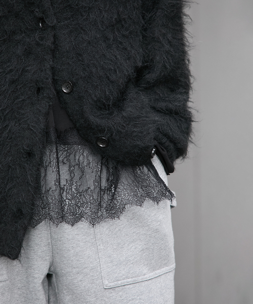 JOURNAL STANDARD（ジャーナルスタンダード）の「《追加4》レースヘム クルーネックシアーロングT（Tシャツ/カットソー・レディース・アイボリー・FREE）」の21枚目の写真