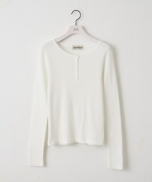 【paradigm】ガス焼ワッフルコンパクトヘンリーネックL/S