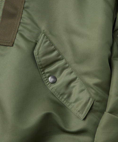 OUTSTANDING（アウトスタンディング）の「L-2B JACKET_OLIVE GREEN（ブルゾン・メンズ・その他・SMALL/MEDIUM/LARGE）」の5枚目の写真