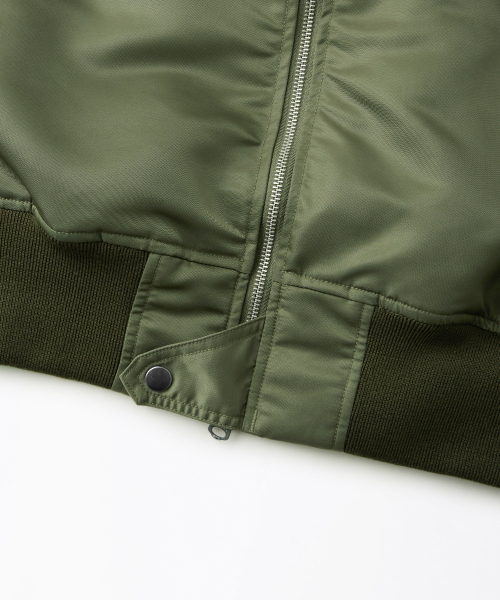 OUTSTANDING（アウトスタンディング）の「L-2B JACKET_OLIVE GREEN（ブルゾン・メンズ・その他・SMALL/MEDIUM/LARGE）」の7枚目の写真