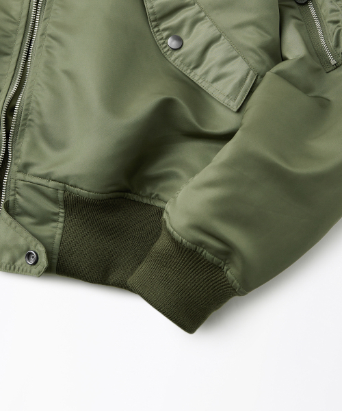 OUTSTANDING（アウトスタンディング）の「L-2B JACKET_OLIVE GREEN（ブルゾン・メンズ・その他・SMALL/MEDIUM/LARGE）」の10枚目の写真