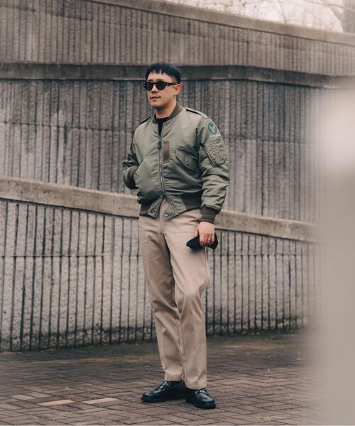 OUTSTANDING（アウトスタンディング）の「L-2B JACKET_OLIVE GREEN（ブルゾン・メンズ・その他・SMALL/MEDIUM/LARGE）」の17枚目の写真