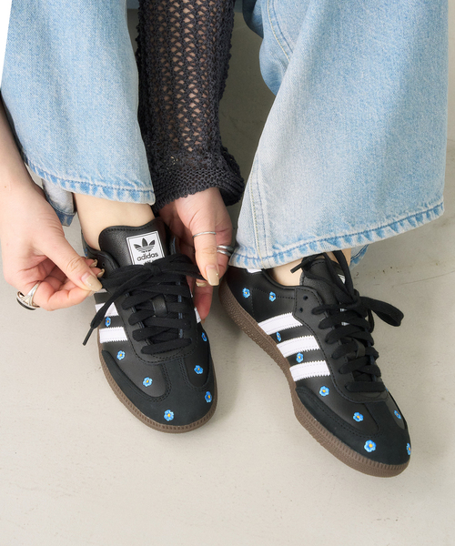 WEB限定》adidas/ アディダス SAMBA OG W FLOWER（スニーカー