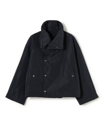 GALERIE VIE | メモリータフタ ハイネックショートブルゾン(ブルゾン)