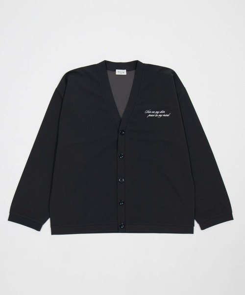 BROWNY（ブラウニー）の「BROWNY/【26年春夏新作】アンサンブルカーディガン(LS)（カーディガン/ボレロ・メンズ・サックスブルー/チャコール・MEDIUM/LARGE）」の13枚目の写真