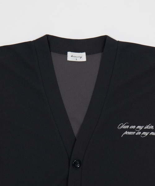 BROWNY（ブラウニー）の「BROWNY/【26年春夏新作】アンサンブルカーディガン(LS)（カーディガン/ボレロ・メンズ・サックスブルー/チャコール・MEDIUM/LARGE）」の15枚目の写真