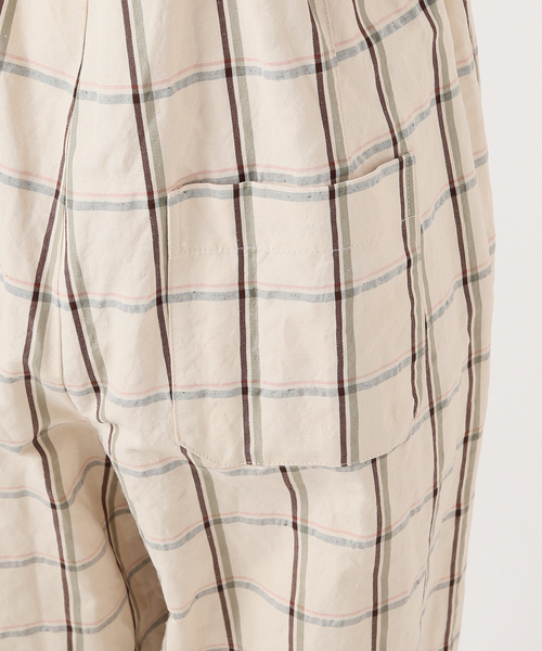 IENA LA BOUCLE（イエナラブークル）の「IENA LA BOUCLE P/Lチェックベアオールインワン（サロペット/オーバーオール・レディース・ストーン・38/36）」の16枚目の写真