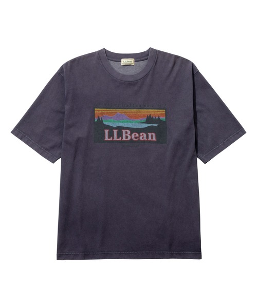 L.L.Bean(エルエルビーン)の「【JAPAN EDITION】モリル・ショートスリーブ・カタディン・ロゴ・ティ(Tシャツ/カットソー・メンズ・レモンイエロー/ライトグレー/チャコール・LARGE/MEDIUM/SMALL)」の2枚目の写真