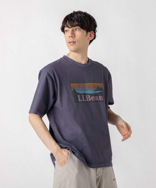 L.L.Bean(エルエルビーン)の「【JAPAN EDITION】モリル・ショートスリーブ・カタディン・ロゴ・ティ(Tシャツ/カットソー・メンズ・レモンイエロー/ライトグレー/チャコール・LARGE/MEDIUM/SMALL)」の4枚目の写真