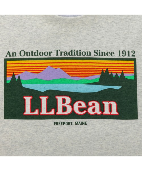 L.L.Bean(エルエルビーン)の「【JAPAN EDITION】モリル・ショートスリーブ・カタディン・ロゴ・ティ(Tシャツ/カットソー・メンズ・レモンイエロー/ライトグレー/チャコール・LARGE/MEDIUM/SMALL)」の6枚目の写真