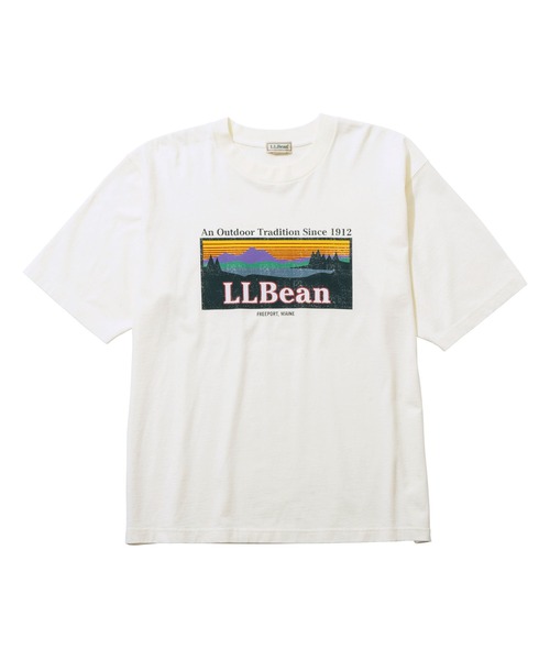 L.L.Bean(エルエルビーン)の「【JAPAN EDITION】モリル・ショートスリーブ・カタディン・ロゴ・ティ(Tシャツ/カットソー・メンズ・レモンイエロー/ライトグレー/チャコール・LARGE/MEDIUM/SMALL)」の13枚目の写真