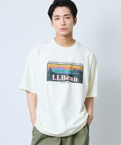 L.L.Bean(エルエルビーン)の「【JAPAN EDITION】モリル・ショートスリーブ・カタディン・ロゴ・ティ(Tシャツ/カットソー・メンズ・レモンイエロー/ライトグレー/チャコール・LARGE/MEDIUM/SMALL)」の15枚目の写真