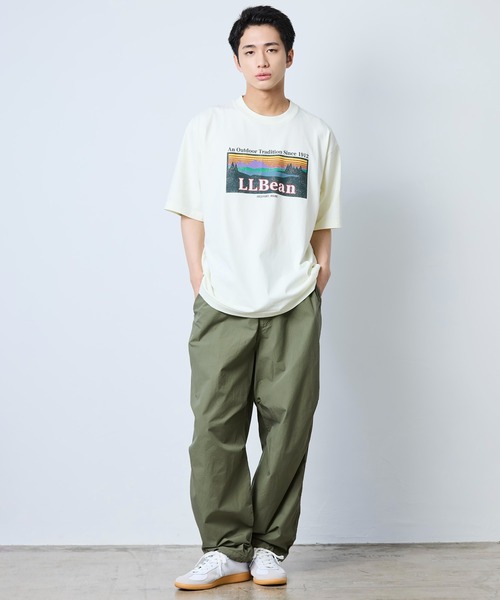 L.L.Bean(エルエルビーン)の「【JAPAN EDITION】モリル・ショートスリーブ・カタディン・ロゴ・ティ(Tシャツ/カットソー・メンズ・レモンイエロー/ライトグレー/チャコール・LARGE/MEDIUM/SMALL)」の19枚目の写真