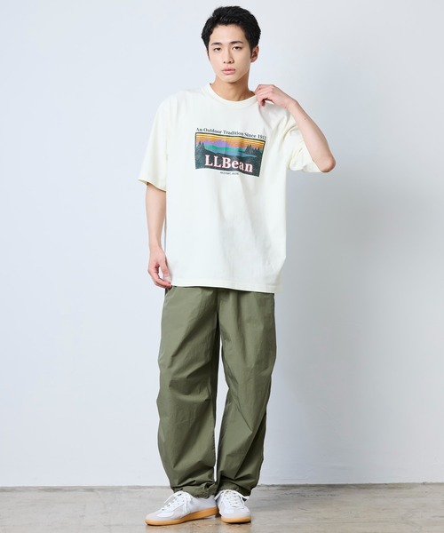 L.L.Bean(エルエルビーン)の「【JAPAN EDITION】モリル・ショートスリーブ・カタディン・ロゴ・ティ(Tシャツ/カットソー・メンズ・レモンイエロー/ライトグレー/チャコール・LARGE/MEDIUM/SMALL)」の21枚目の写真