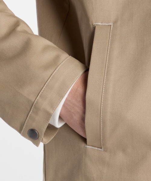 NEW BALANCE(ニューバランス)の「New Balance 大谷翔平 Signature Woven Twill Lined Jacket(ニューバランス 大谷翔平シグネチャーウーブンツイルラインドジャケット)(シャツ/ブラウス・メンズ・ネイビー/ベージュ系・MEDIUM/LARGE/X-LARGE)」の7枚目の写真