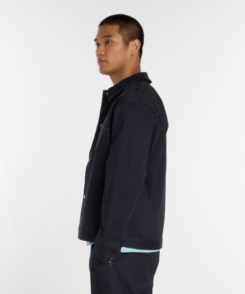 NEW BALANCE(ニューバランス)の「New Balance 大谷翔平 Signature Woven Twill Lined Jacket(ニューバランス 大谷翔平シグネチャーウーブンツイルラインドジャケット)(シャツ/ブラウス・メンズ・ネイビー/ベージュ系・MEDIUM/LARGE/X-LARGE)」の9枚目の写真