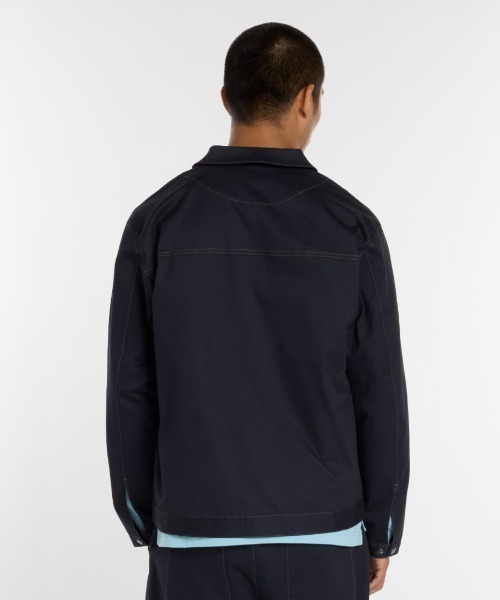 NEW BALANCE(ニューバランス)の「New Balance 大谷翔平 Signature Woven Twill Lined Jacket(ニューバランス 大谷翔平シグネチャーウーブンツイルラインドジャケット)(シャツ/ブラウス・メンズ・ネイビー/ベージュ系・MEDIUM/LARGE/X-LARGE)」の10枚目の写真