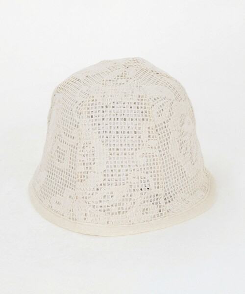 BEAUTY&YOUTH UNITED ARROWS（ビューティーアンドユースユナイテッドアローズ）の「レース バケットハット（ハット・レディース・ナチュラル・FREE）」の4枚目の写真
