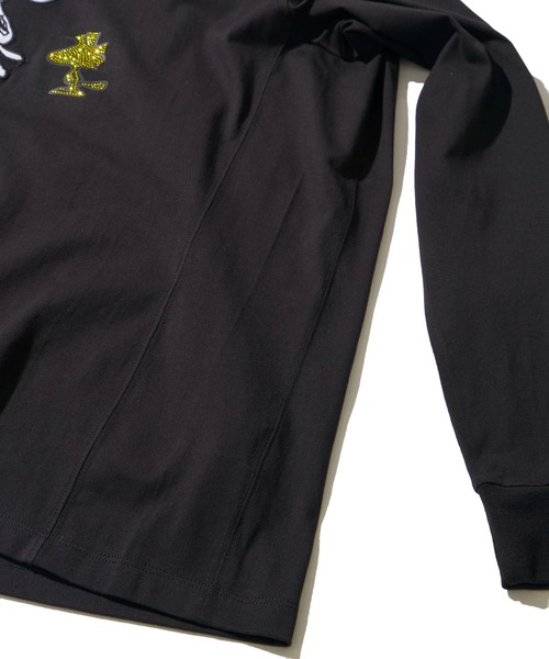 TETE HOMME(テットオム)の「【1PIU1UGUALE3 RELAX】スヌーピーコラボT(Tシャツ/カットソー・レディース・ブラック/ホワイト・LARGE/X-LARGE/MEDIUM)」の9枚目の写真