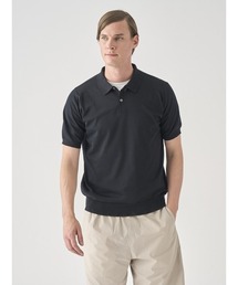 JOHN SMEDLEY｜ジョン スメドレーのポロシャツ（ブラック/黒色系・半袖