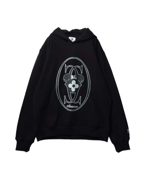 Import & Select(インポートアンドセレクト)の「【AWESOME】 BIG CN PRINT HOODIE フーディ― パーカー(パーカー・メンズ・ブラック・4/3)」の1枚目の写真