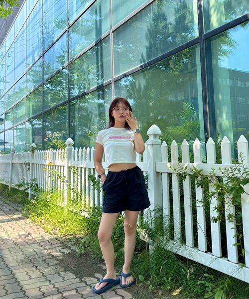 COVERNAT WOMAN（カバーナットウーマン）の「ウィメンズ 軽量ナイロンショーツ Black（その他パンツ・レディース・その他・WS/WM）」の2枚目の写真