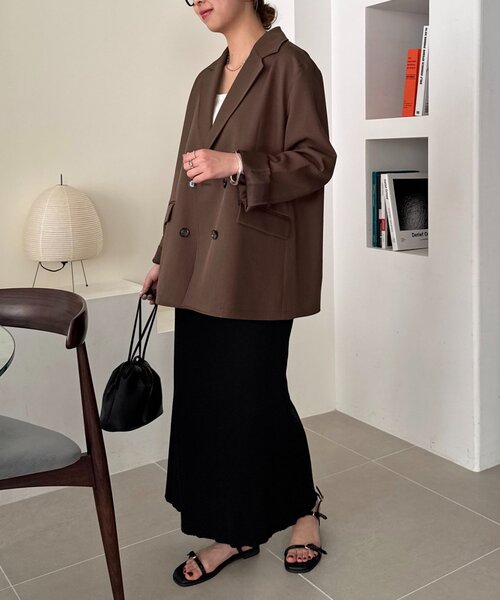 DISCOAT（ディスコート）の「フラットナローラインサンダル（サンダル・レディース・ブラウン/ブラック・LARGE/MEDIUM）」の17枚目の写真