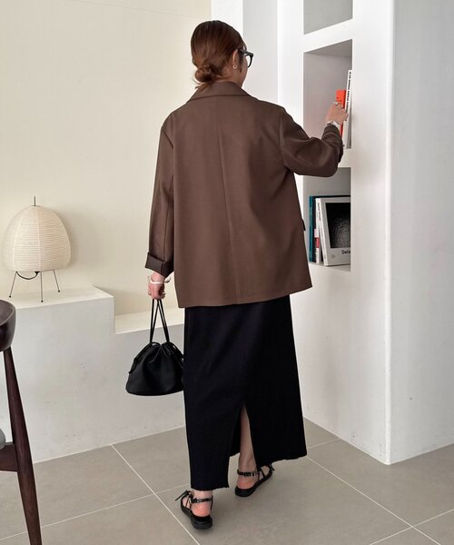 DISCOAT（ディスコート）の「フラットナローラインサンダル（サンダル・レディース・ブラウン/ブラック・LARGE/MEDIUM）」の18枚目の写真