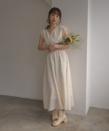 INGNI SOELA（イングソエラ）の「【INGNI　SOELA】ジャガードフリンジワンピース／WEB限定（ワンピース）」