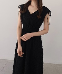 INGNI SOELA（イングソエラ）の「【INGNI　SOELA】ジャガードフリンジワンピース／WEB限定（ワンピース）」