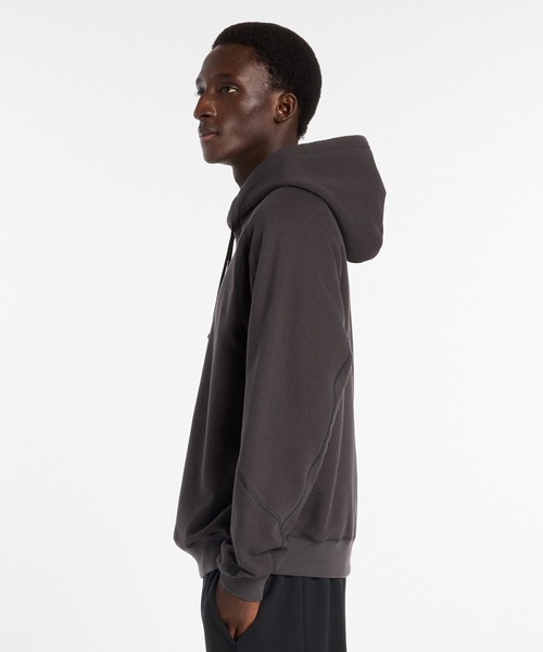 NEW BALANCE(ニューバランス)の「NEW BALANCE NB Grey Regular Fit Hoodie MT61F3LL(パーカー・メンズ・グレー/チャコールグレー・M/L)」の8枚目の写真