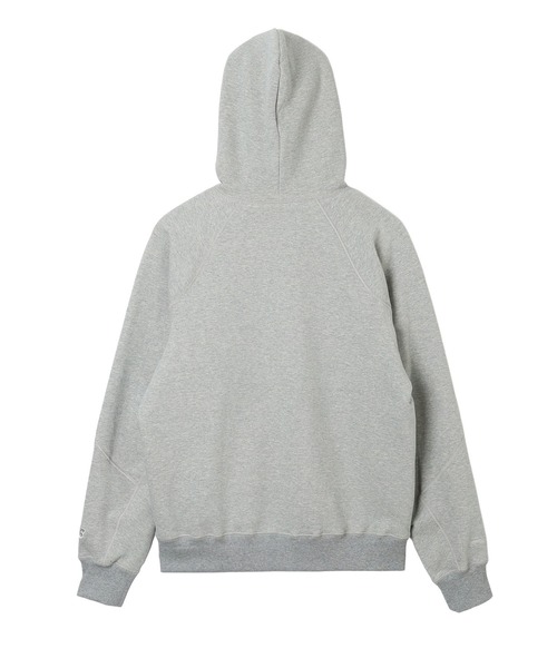 NEW BALANCE(ニューバランス)の「NEW BALANCE NB Grey Regular Fit Hoodie MT61F3LL(パーカー・メンズ・グレー/チャコールグレー・M/L)」の13枚目の写真