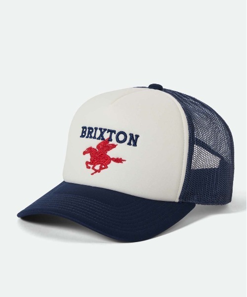 BRIXTON(ブリクストン)の「BRIXTON PEGASUS C NP MP TRUCKER / ブリクストン(キャップ・メンズ・ネイビー・O/S)」の1枚目の写真