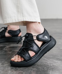 U.S. POLO ASSN.（ユーエスポロアッスン）の「U.S. POLO ASSN. ユーエスポロアッスン ワンポイントロゴ厚底スニーカーサンダル（サンダル）」