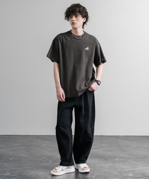 U.S. POLO ASSN.(ユーエスポロアッスン)の「U.S. POLO ASSN. ユーエスポロアッスン ワンポイントロゴ厚底スニーカーサンダル(サンダル・メンズ・ブラック×ホワイト/ホワイト/ライトベージュ/ブラック・24cm/23.5cm/23cm/22.5cm/27cm/26.5cm/26cm/25.5cm/25cm/24.5cm)」の7枚目の写真