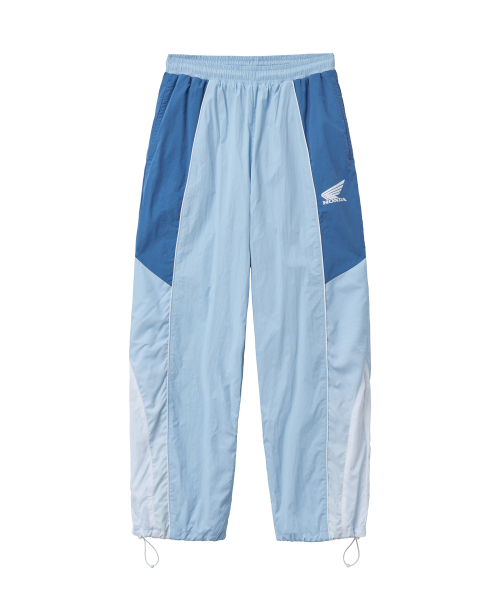 PHYPS MOTORCYCLE(フィップスモーターサイクル)の「Speed Track Pants Light Blue(スウェットパンツ・レディース・その他・SMALL/MEDIUM/LARGE/X-LARGE)」の1枚目の写真