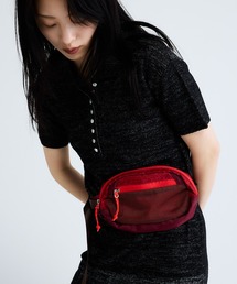 JEANASIS（ジーナシス）の「ナイロンメッシュウエストポーチ/679535（ボディバッグ/ウエストポーチ）」