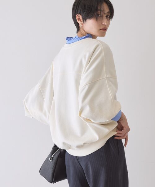 AMERICAN HOLIC（アメリカンホリック）の「カレッジロゴドルマンスウェット（スウェット・レディース・グレー系その他/アイボリー/チャコールグレー・M/L）」の21枚目の写真