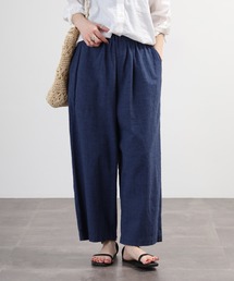 LUEUF 深み蒼クロップドパンツ
