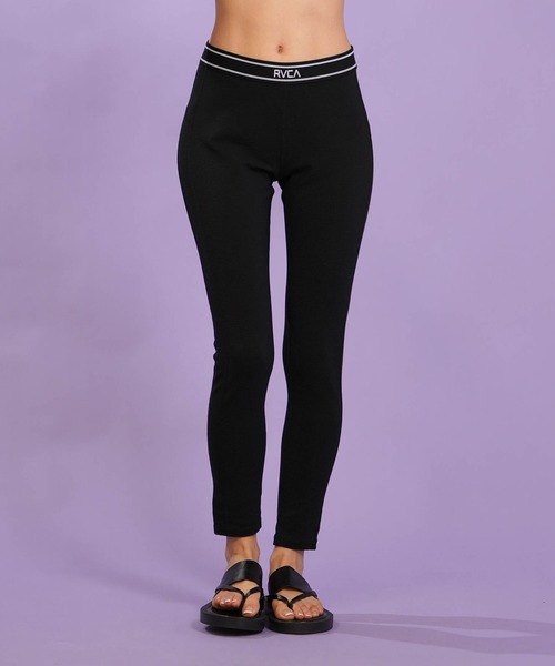 RVCA(ルーカ)の「RVCA/ルーカ フィットネス レギンス WEST JQ REGGINGS BG043872 UT(その他パンツ・レディース・ミント/カーキブラウン/ブラック・S/M)」の5枚目の写真