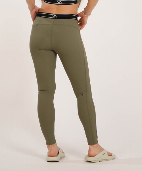 RVCA(ルーカ)の「RVCA/ルーカ フィットネス レギンス WEST JQ REGGINGS BG043872 UT(その他パンツ・レディース・ミント/カーキブラウン/ブラック・S/M)」の14枚目の写真